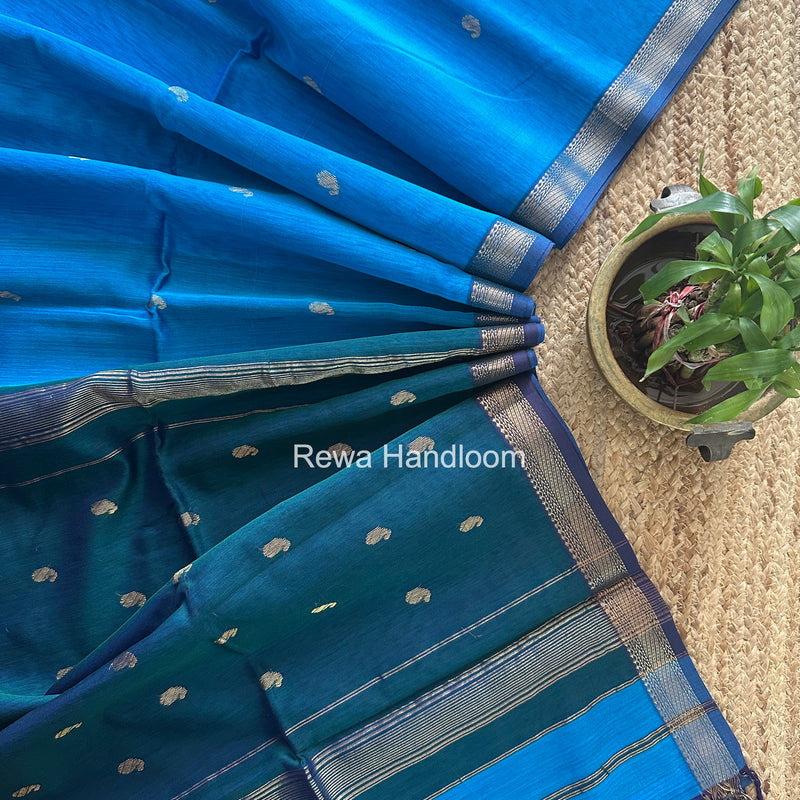 Maheshwari Morpankhi Aami Butti Saree SBT00113