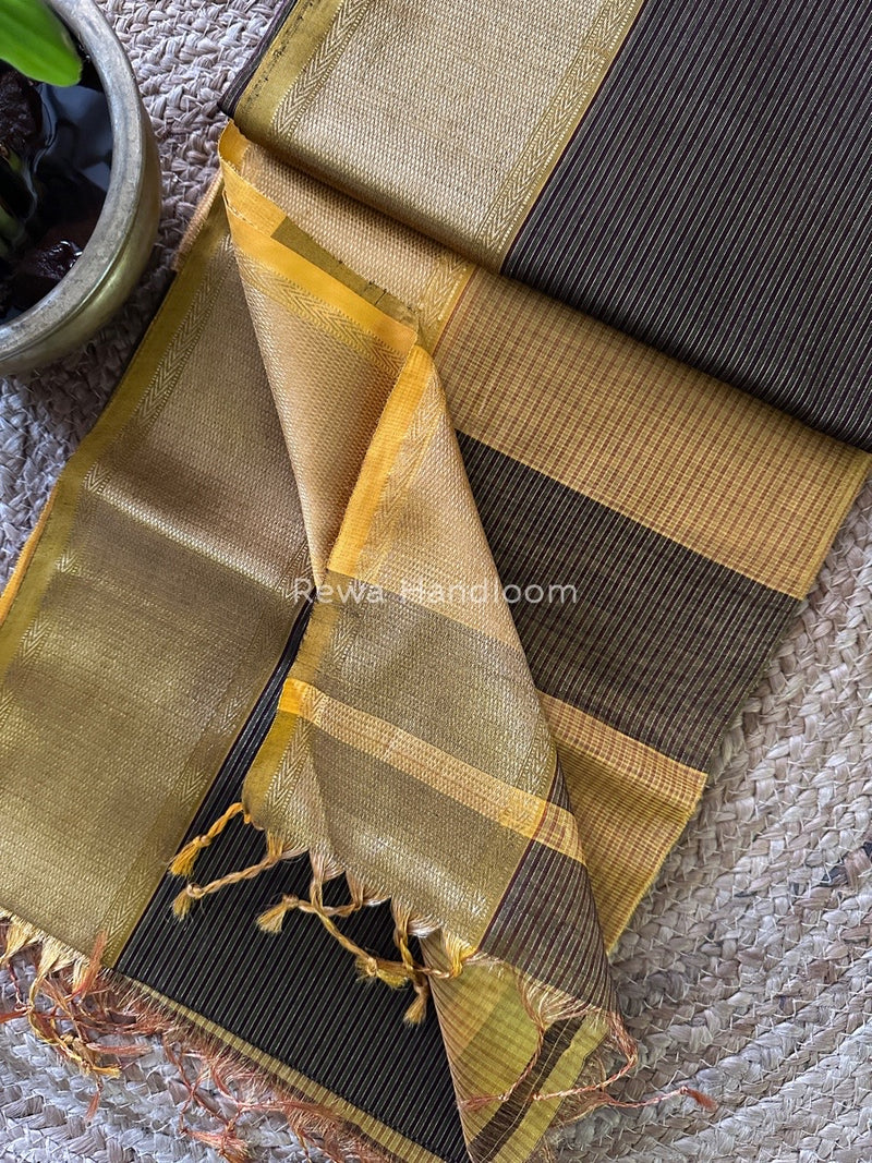 Exclusive Maheshwari Tissue Silk Saree