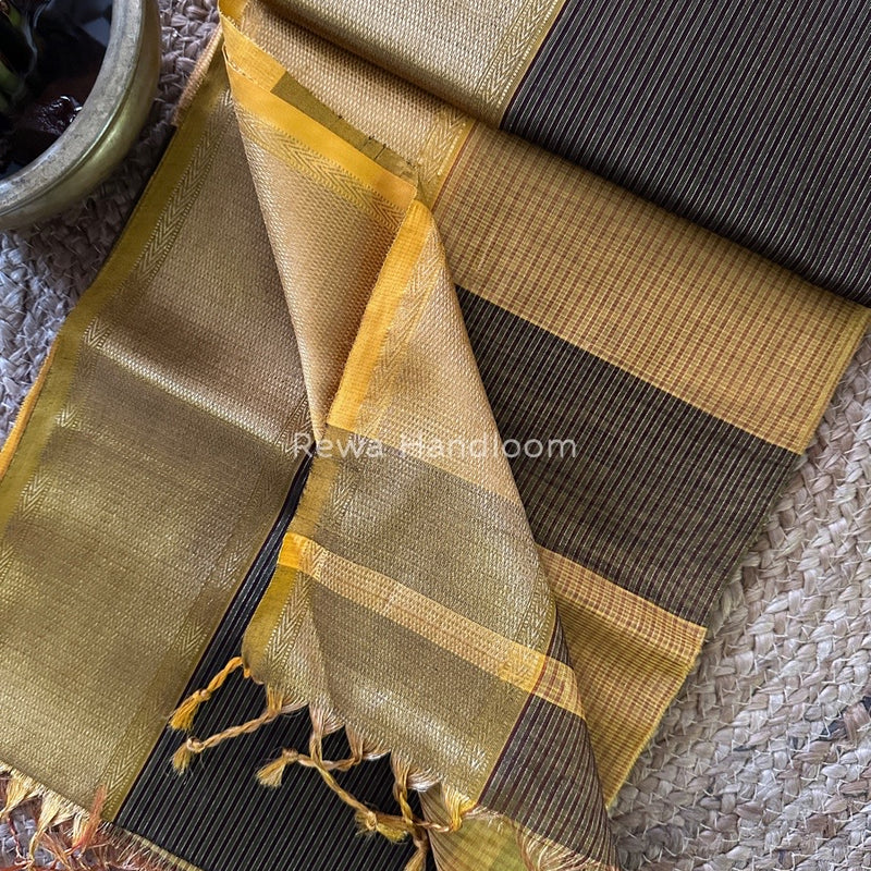 Exclusive Maheshwari Tissue Silk Saree
