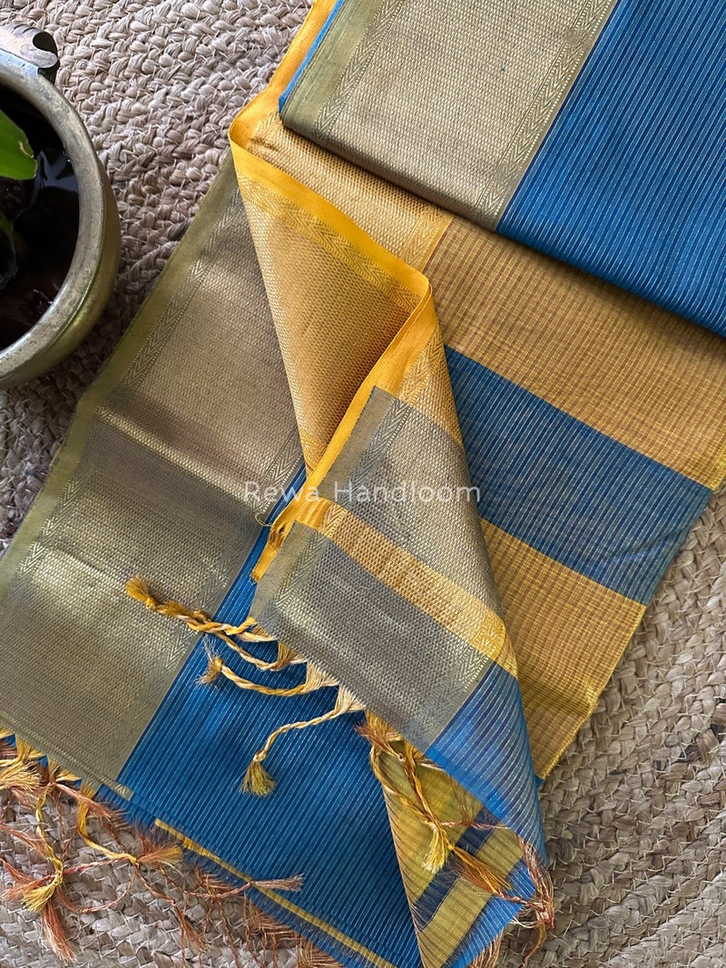 Exclusive Maheshwari Tissue Silk Saree