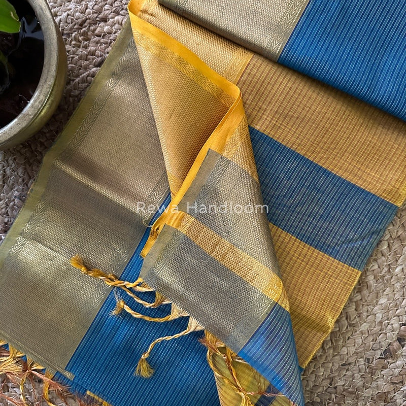 Exclusive Maheshwari Tissue Silk Saree