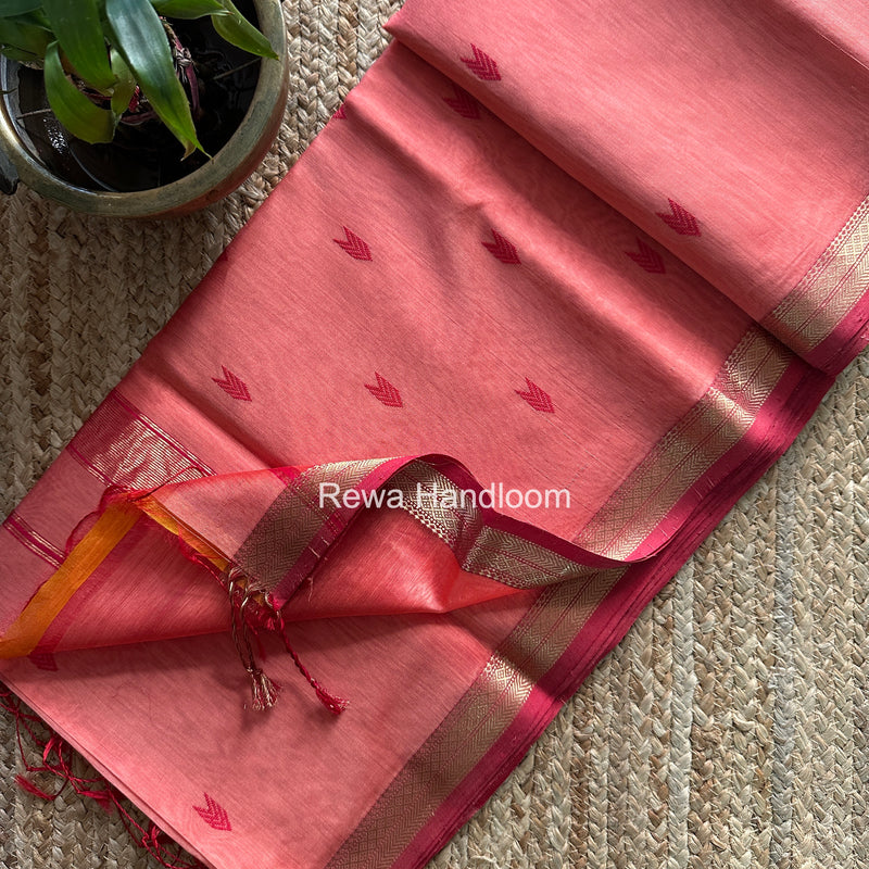 Maheshwari Aami Butti Saree
