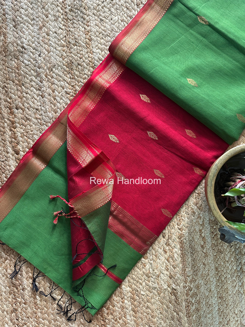 Maheshwari Aami Butti Saree