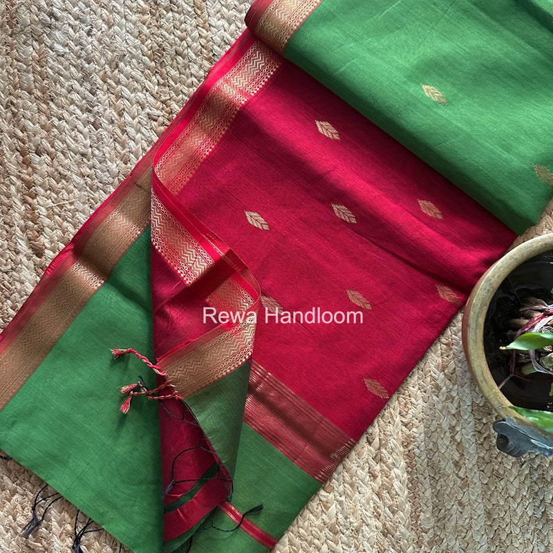 Maheshwari Aami Butti Saree
