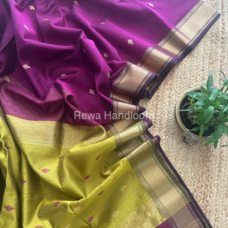 Maheshwari Zari Butti Saree