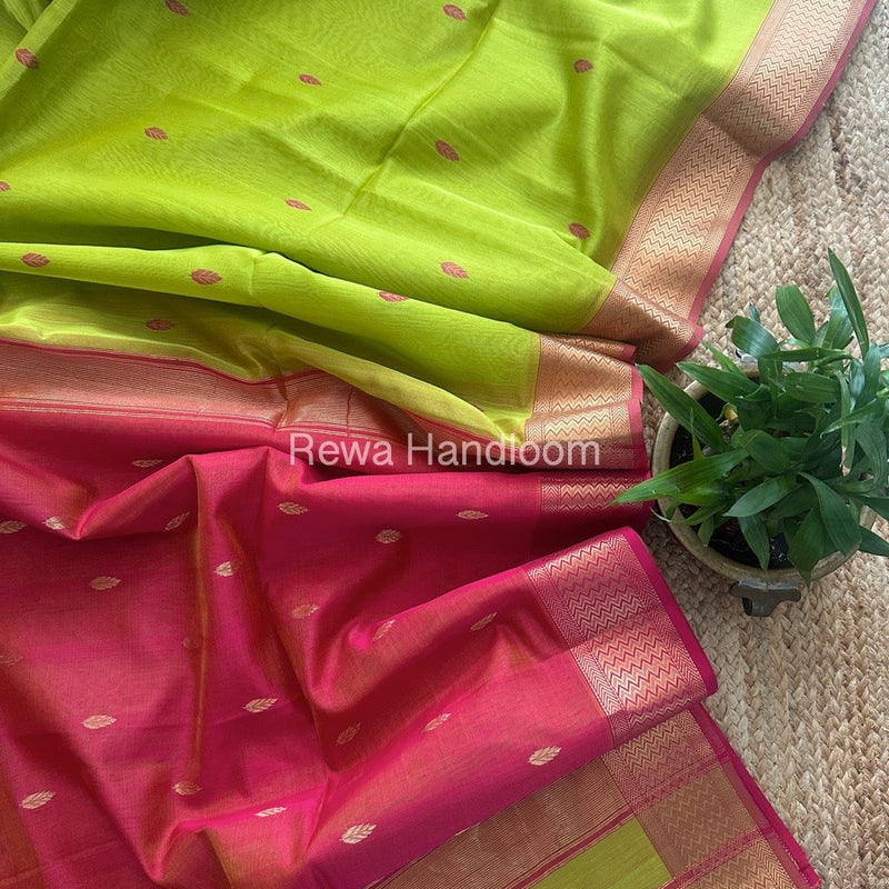 Maheshwari Zari Butti Saree