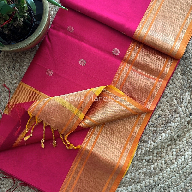 Maheshwari Zari Butti Saree