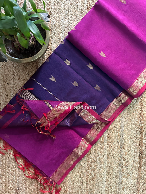 Maheshwari Aami Butti Saree