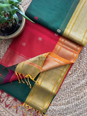 Maheshwari Zari Butti Saree