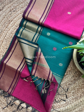 Maheshwari Zari Butti Saree