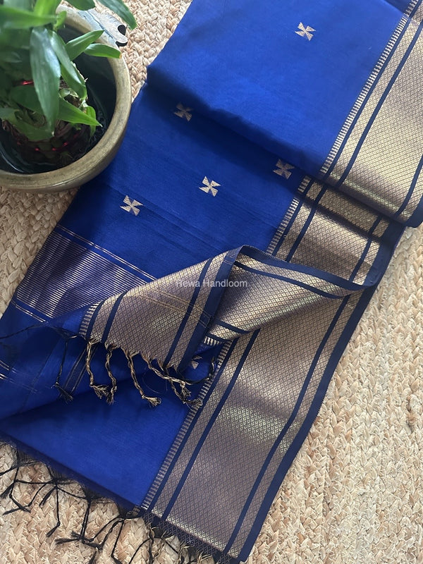 Maheshwari Zari Butti Saree 