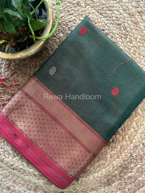 Maheshwari Tissue Silk Saree