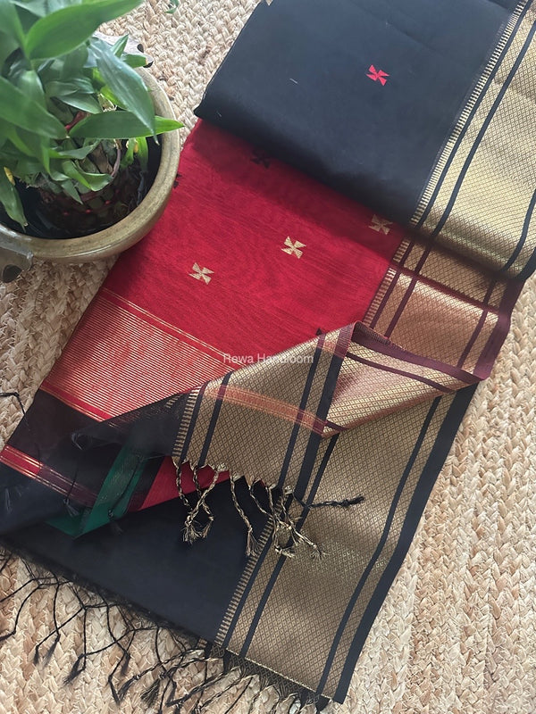 Maheshwari Zari Butti Saree