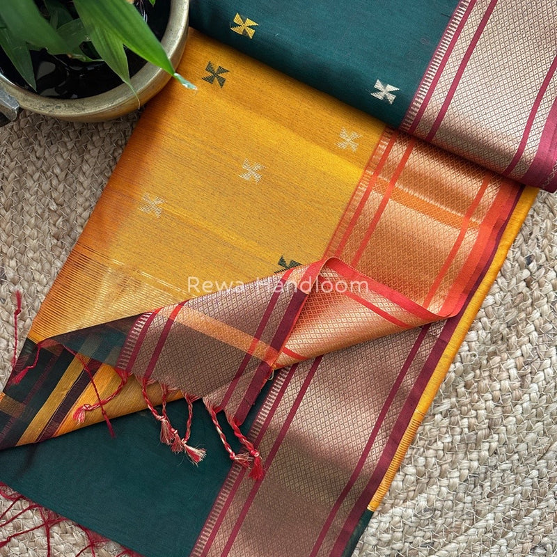 Maheshwari Zari Butti Saree