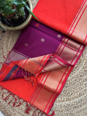 Maheshwari Zari Butti Saree