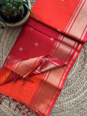 Maheshwari Zari Butti Saree