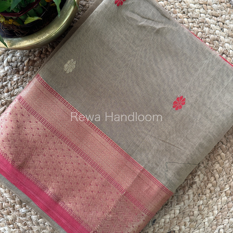 Maheshwari Tissue Silk Saree