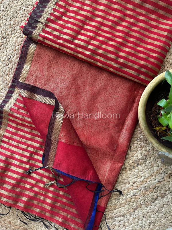 Maheshwari Tissue Silk Saree