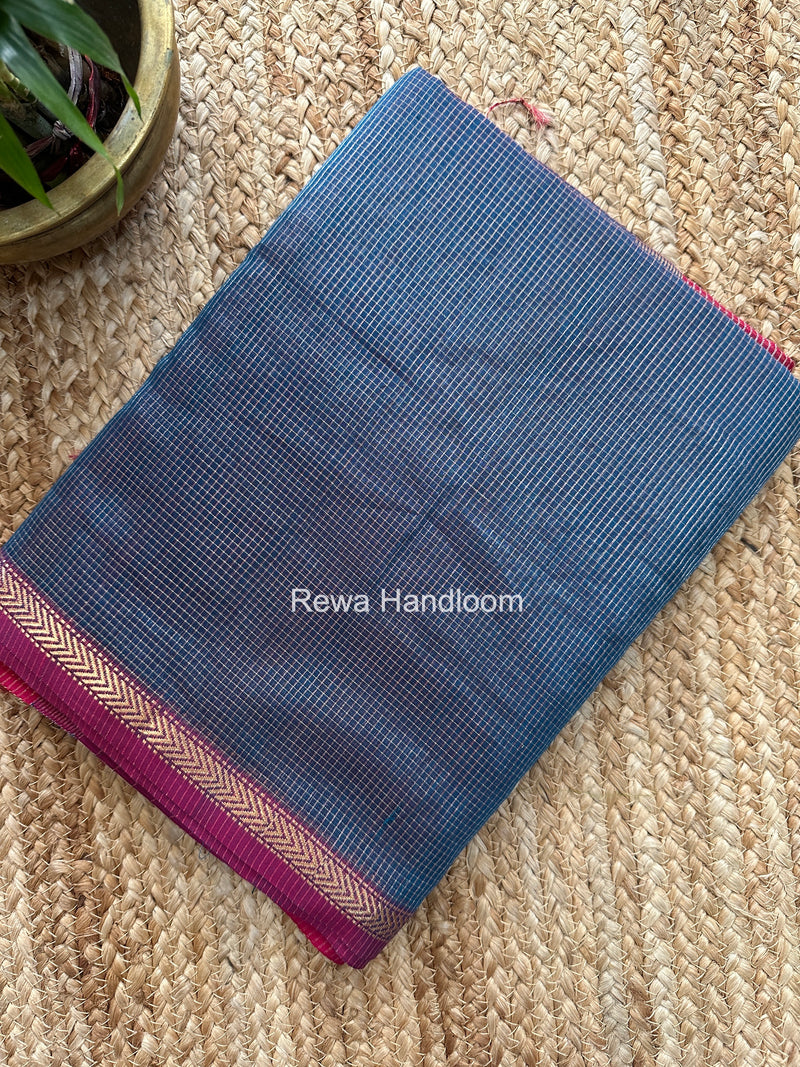 Maheshwari Morpankhi Tissue Silk Saree TCB0085