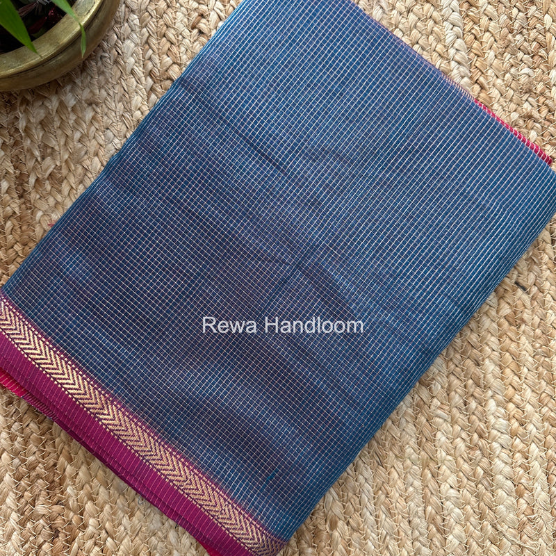 Maheshwari Morpankhi Tissue Silk Saree TCB0085
