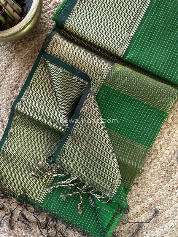 Maheshwari Skirt Checks Saree