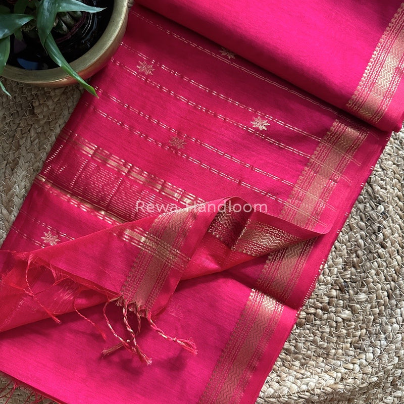 Maheshwari Zari Butti Saree