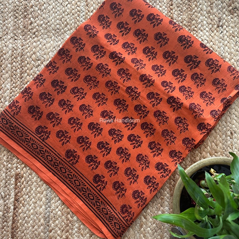 Maheshwari Top-Dupatta Set