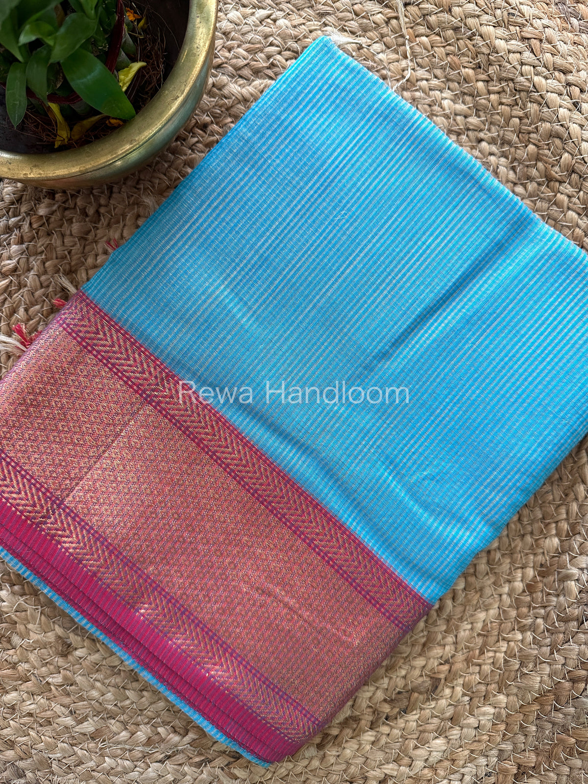 Maheshwari Tissue Silk Saree