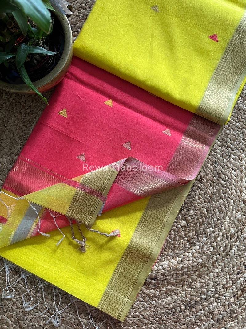 Maheshwari Zari Butti Saree