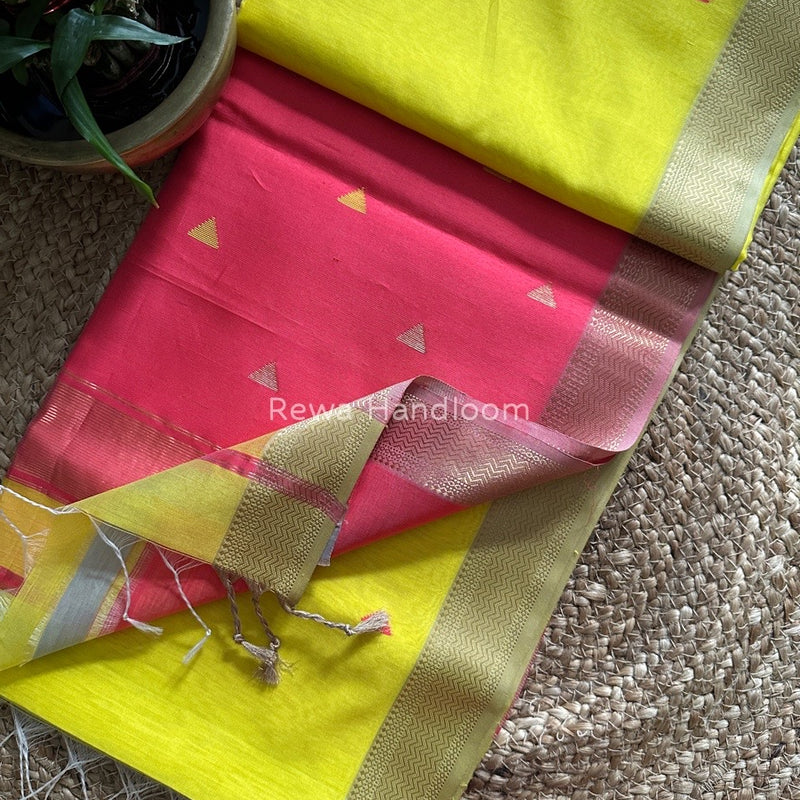 Maheshwari Zari Butti Saree