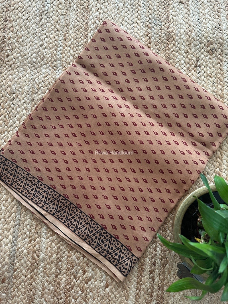 Maheshwari Top-Dupatta Set