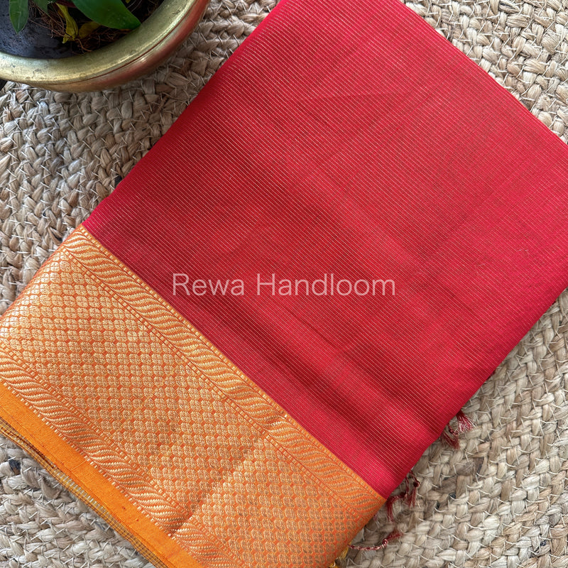 Maheshwari Tissue Silk Saree