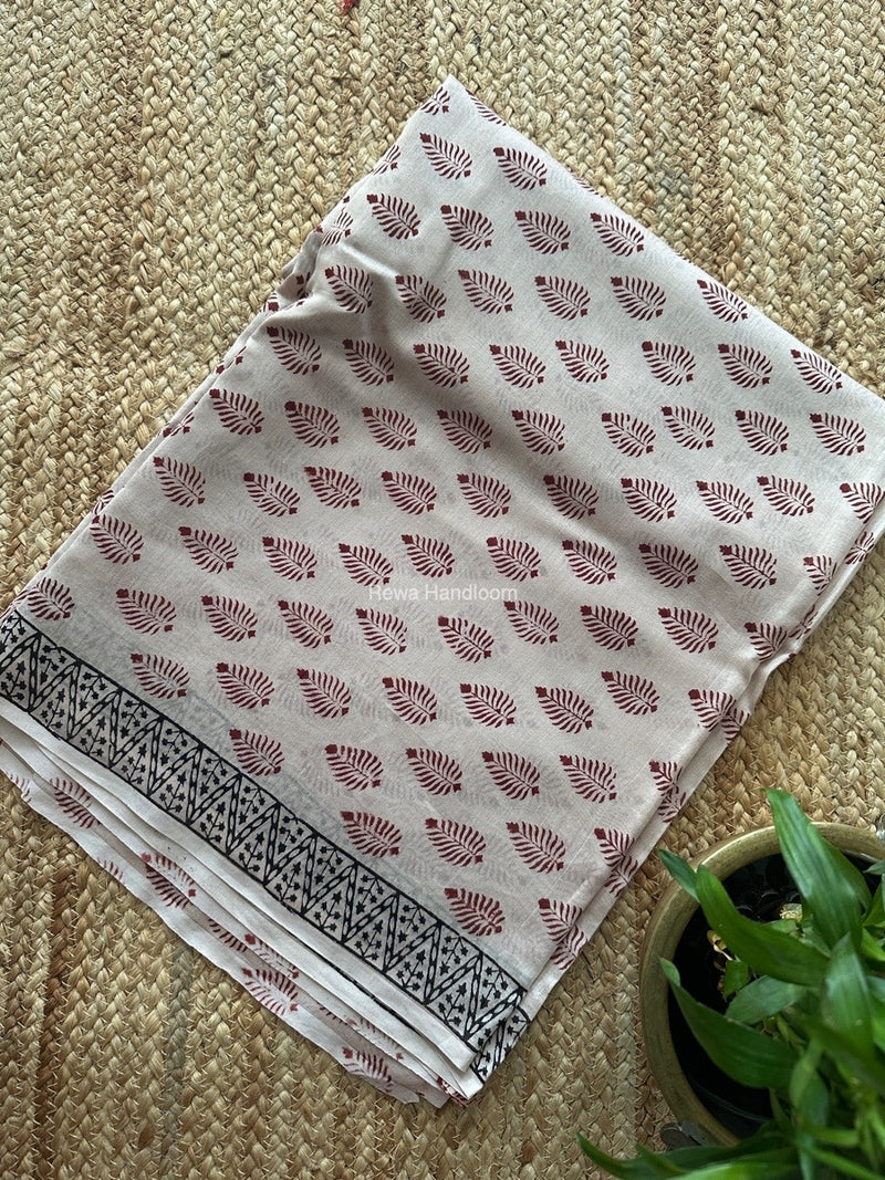 Maheshwari Top-Dupatta Set