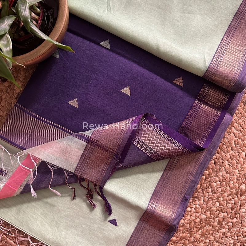 Maheshwari Zari Butti Saree