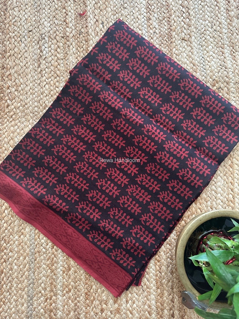 Maheshwari Top-Dupatta Set