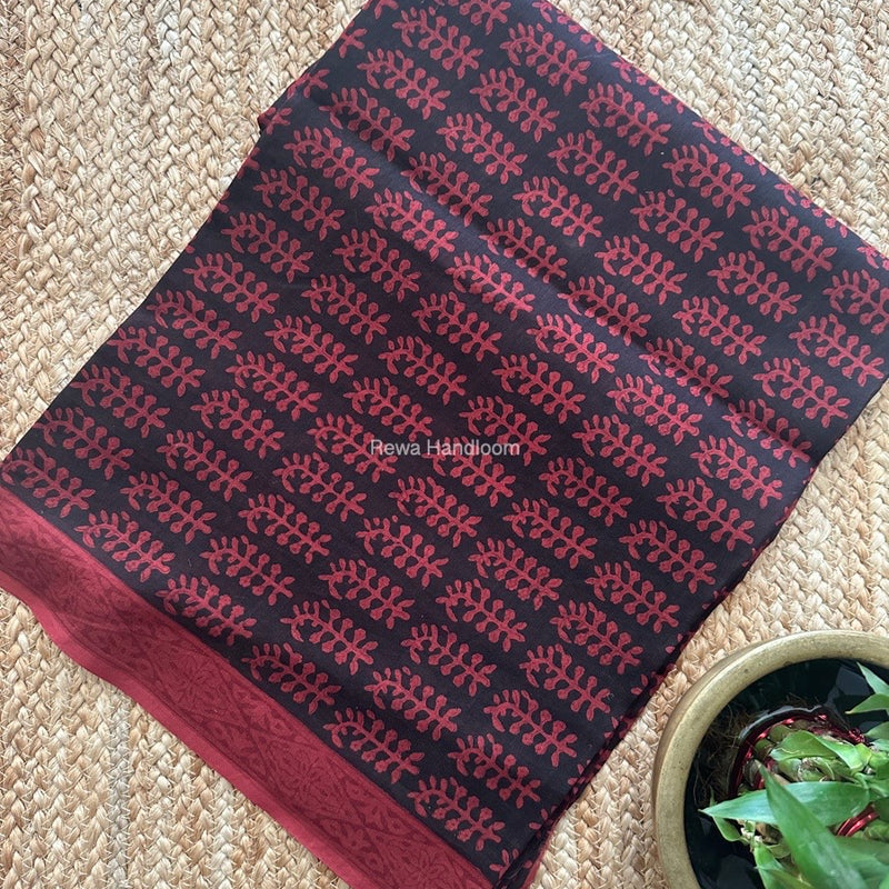 Maheshwari Top-Dupatta Set