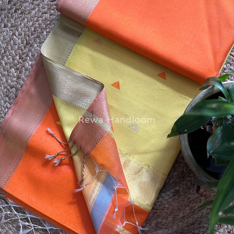 Maheshwari Zari Butti Saree