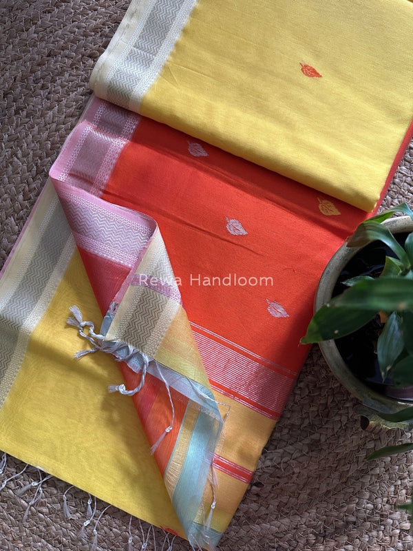 Maheshwari Zari Butti Saree