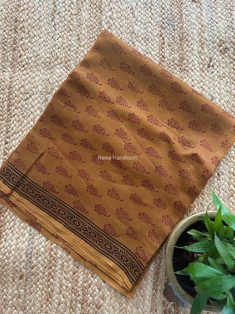 Maheshwari Top-Dupatta Set