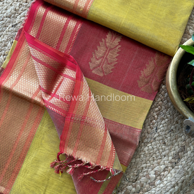 Maheshwari Tissue Silk Saree