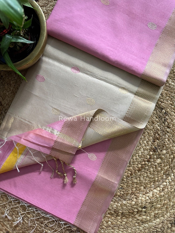Maheshwari Zari Butti Saree