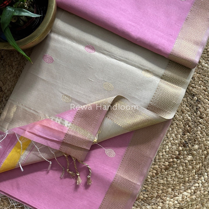 Maheshwari Zari Butti Saree