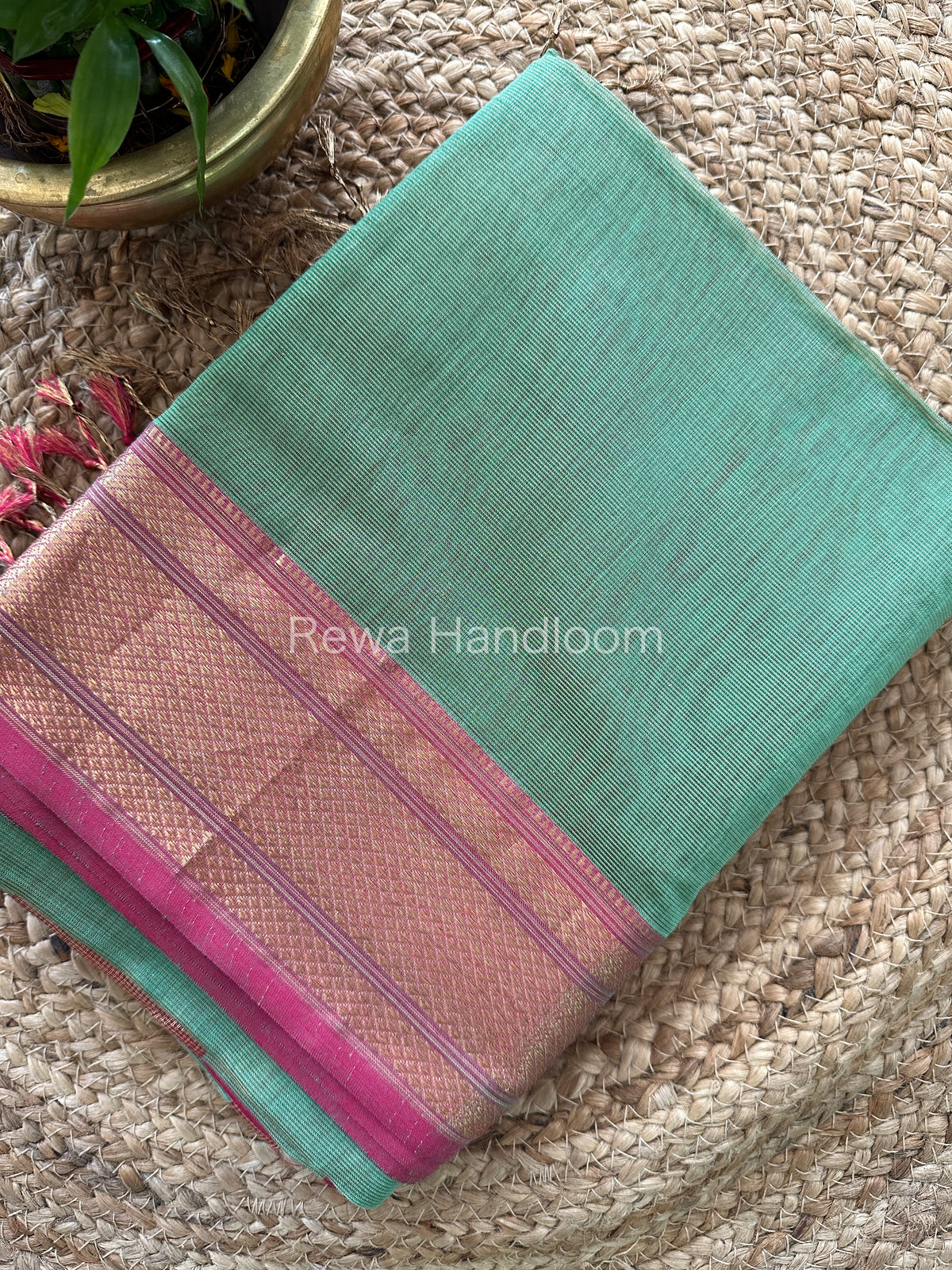 Maheshwari Tissue Silk Saree