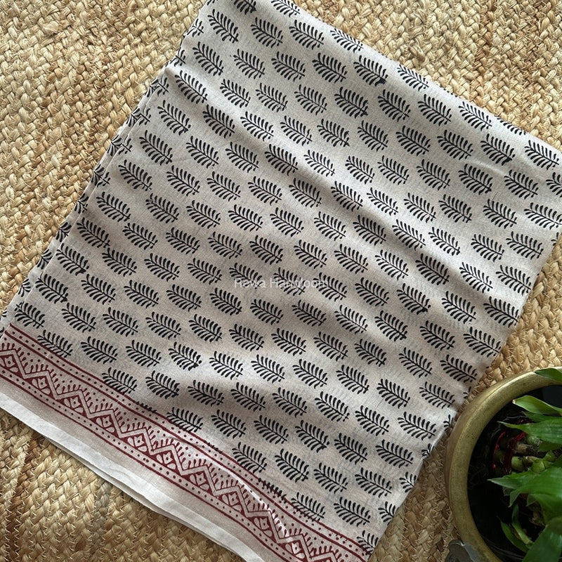 Maheshwari Top-Dupatta Set