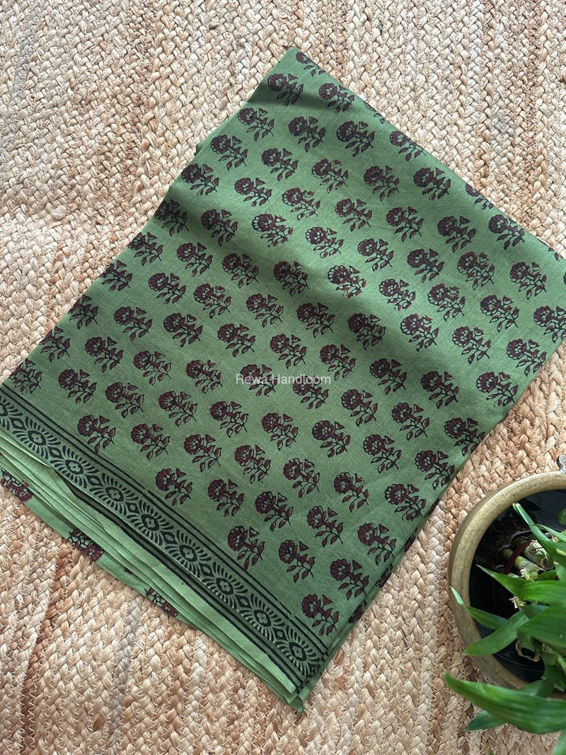 Maheshwari Top-Dupatta Set