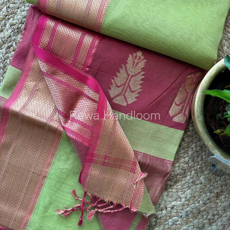 Maheshwari Tissue Silk Saree
