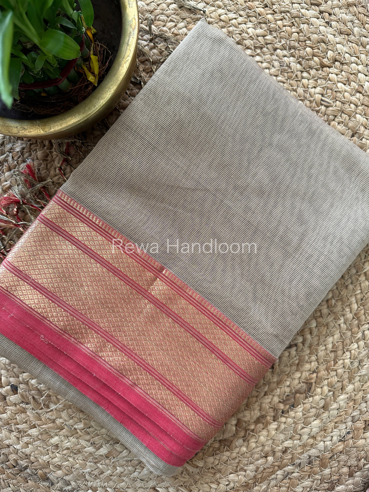 Maheshwari Tissue Silk Saree