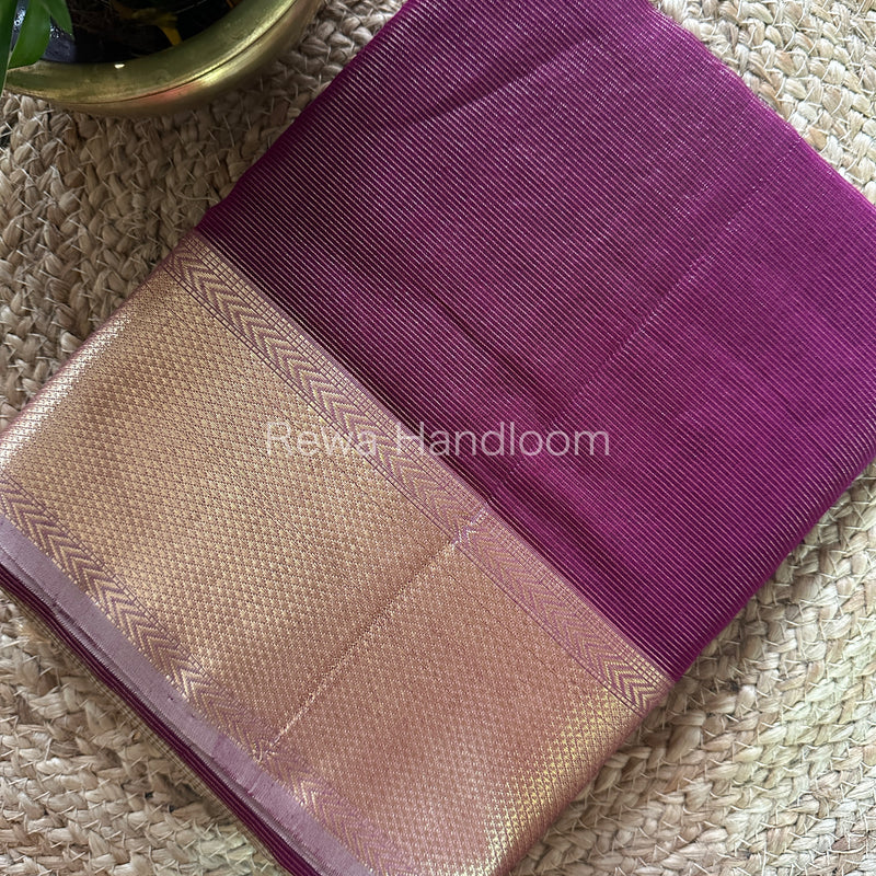 Maheshwari Tissue Silk Saree