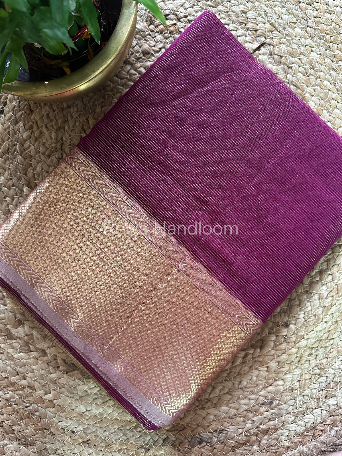 Maheshwari Tissue Silk Saree