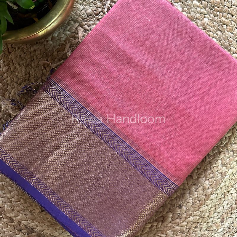 Maheshwari Tissue Silk Saree